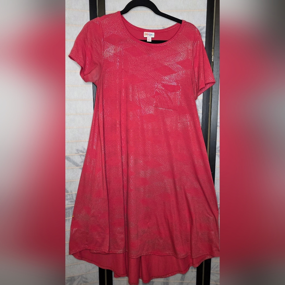 LuLaRoe Red Midi Dress